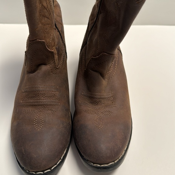 Masterson: Brown Leather  Boots Sz 13.5 - Picture 3 of 9